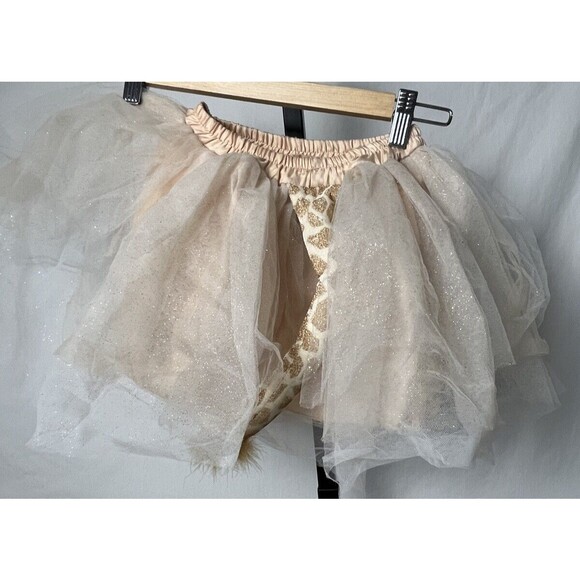 Pottery Barn Kids 4T‎ Tutu Giraffe Tail Costume Halloween Sparkle Dress Up Tulle - Picture 5 of 7